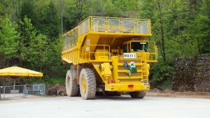 Eigengewicht 55t und Nutzlast 77t