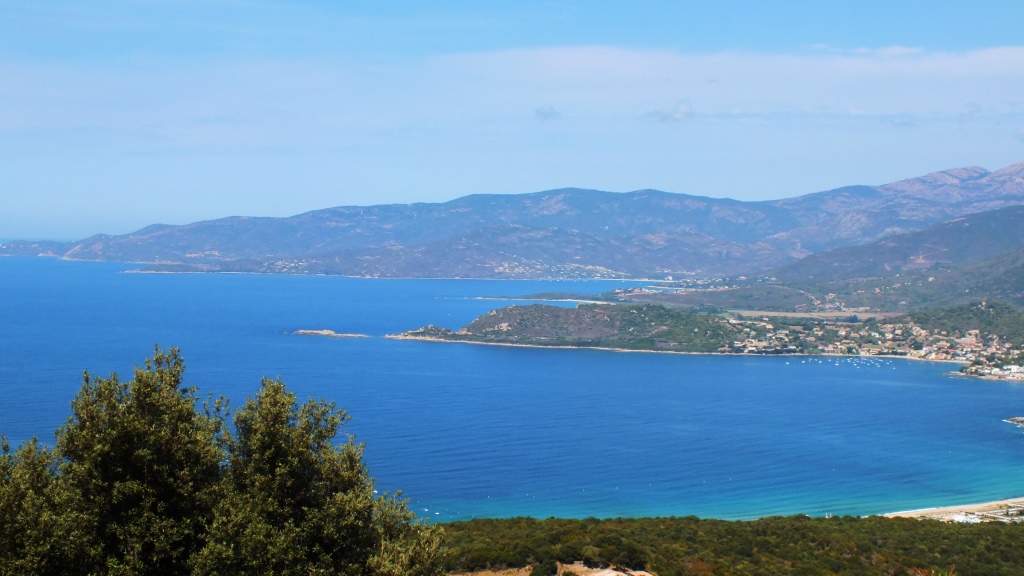 Auf der Küstenstraße Richtung Ajaccio