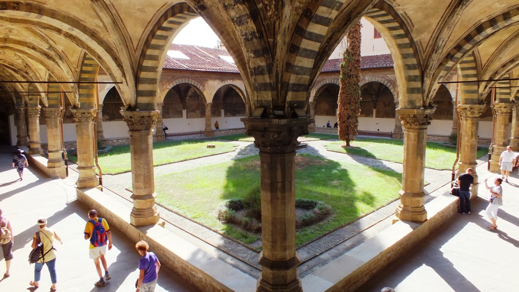Der Kreuzgang von Santa Maria Novella