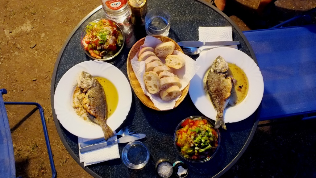 Dorade gebraten